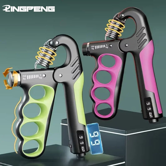 5-150kg Adjustable Grip Strength Device for Rehabilitation Training, Muscle Enhancement, Strength Training, Grip Strength Device